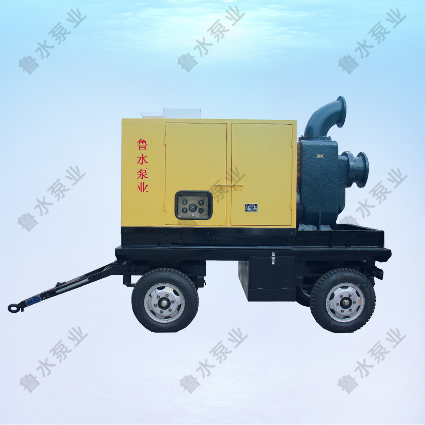 移動(dòng)式拖車柴油機(jī)泵車