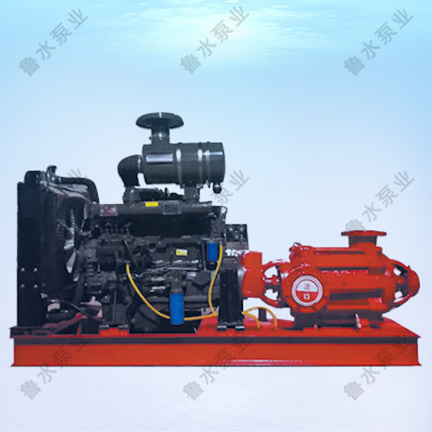 柴油(yóu)機礦用多級泵(bèng)